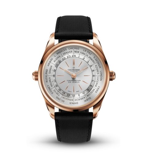 Carl F. Bucherer 00.10805.03.13.01 : Heritage Worldtimer Rose Gold / Silver