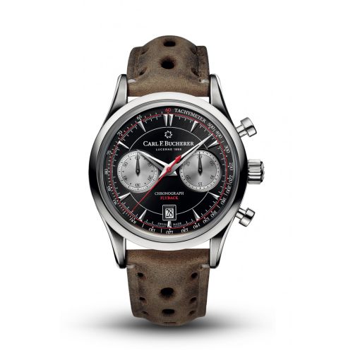 Carl F. Bucherer 00.10919.08.33.02 : Manero Flyback Stainless Steel / Black