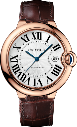 Cartier W6900651 : Ballon Blue de Cartier 42 Automatic Pink Gold / Silver