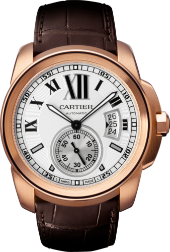 Cartier W7100009 : Calibre de Cartier 42 Pink Gold / Silver