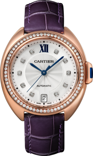 Cartier WJCL0039 : Clé de Cartier 35 Pink Gold / Diamonds / Purple
