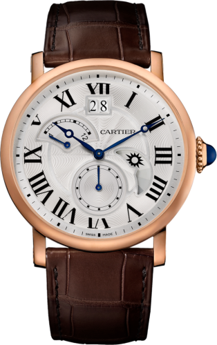 Cartier W1556240 : Rotonde de Cartier Second Time Zone Day / Night Pink Gold / Silver