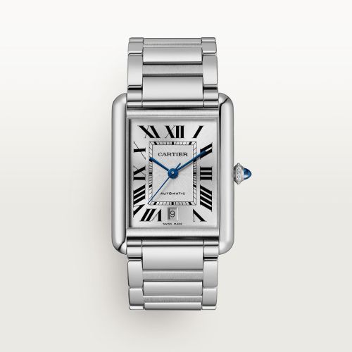 Cartier WSTA0053 : Tank Must Extra Large Automatic Stainless Steel / Silver / Bracelet