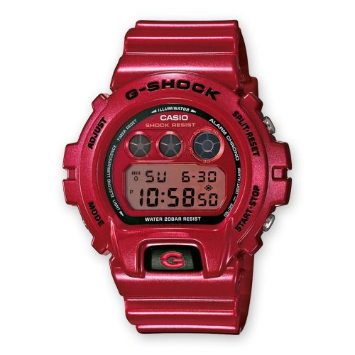 Casio DW-6900MF-4 : DW-6900MF-4 Red Metallic » WatchBase