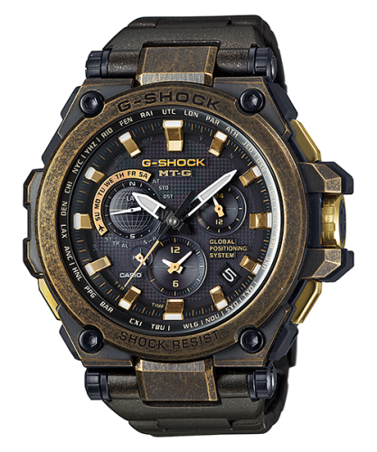 Casio MTG-G1000BS-1A : G-Shock MT-G G1000 Aged Gold