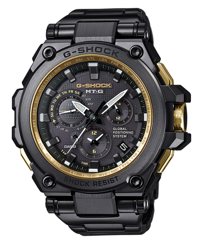 Casio MTG-G1000GB-1A : G-Shock MT-G G1000 Black / Gold » WatchBase