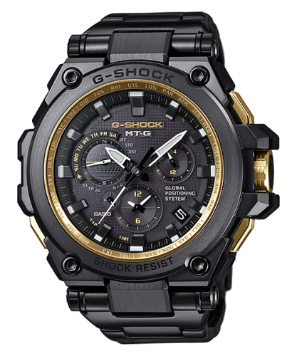 Casio MTG G1000GB 1A G Shock MT G G1000 Black Gold WatchBase