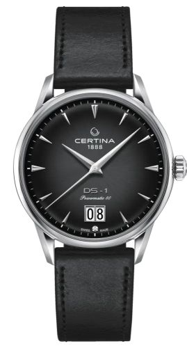 Certina C029.426.16.051.00 : DS-1 Big Date Powermatic 80 Stainless Steel / Grey