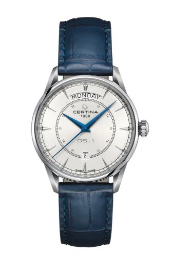 Certina C029.430.16.011.00 : DS-1 Day Date Stainless Steel / Silver