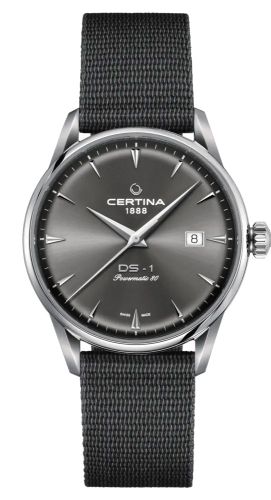 Certina C029.807.11.081.02 : DS-1 Powermatic 80 40 Stainless Steel / Grey / Tide Ocean