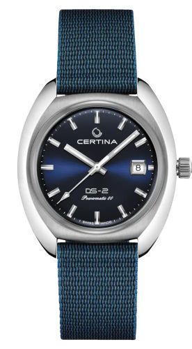 Certina C024.407.18.041.00 : DS-2 Powermatic 80 Stainless Steel / Blue