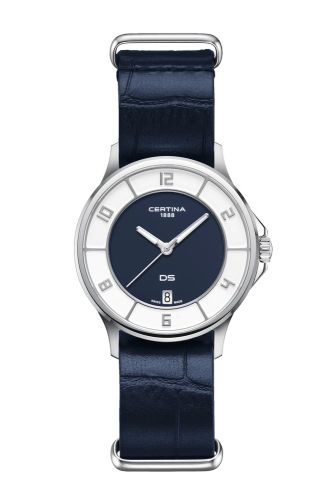 Certina C039.251.17.047.00 : DS-6 Lady Stainless Steel / Blue / NATO