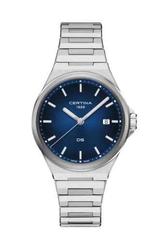 Certina C043.410.11.041.00 : DS-7 Quartz Stainless Steel / Blue / Bracelet