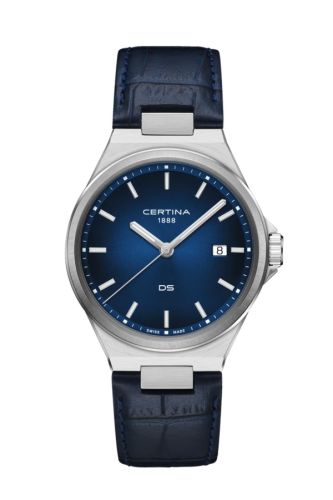 Certina C043.410.16.041.00 : DS-7 Quartz Stainless Steel / Blue / Strap