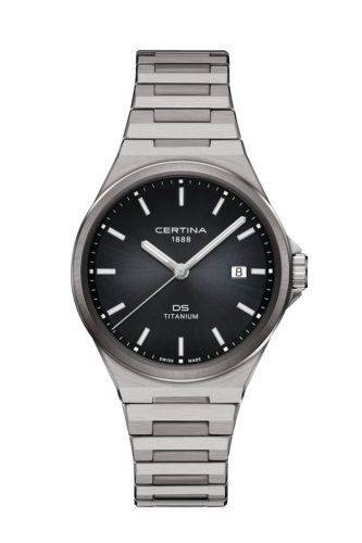 Certina C043.410.44.051.00 : DS-7 Quartz Titanium / Black / Bracelet