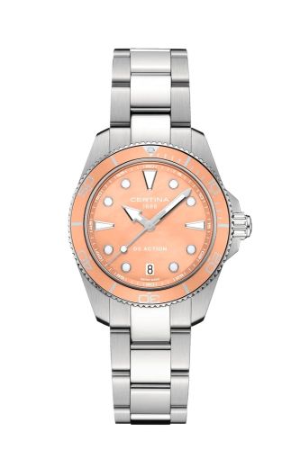 Certina C048.210.11.381.00 : DS Action Quartz 34.5 Stainless Steel / MOP / Bracelet