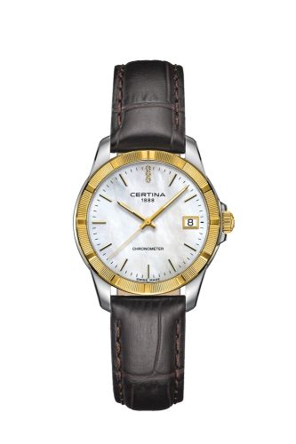 Certina C902.251.46.016.00 : DS Jubile Lady Quartz Stainless Steel - Yellow Gold / MOP