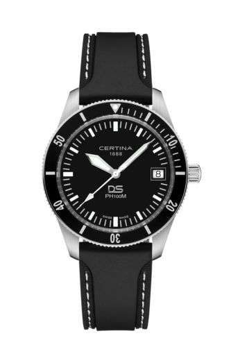 Certina C044.410.17.050.00 : DS PH100M Stainless Steel / Black / Rubber