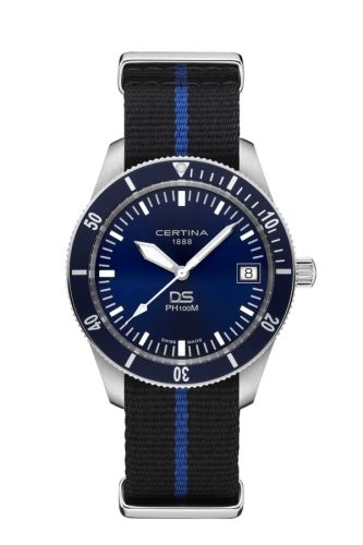 Certina C044.410.18.040.00 : DS PH100M Stainless Steel / Blue / NATO