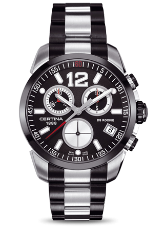 Certina C0164172205700 : DS Rookie Chronograph SS / PVD