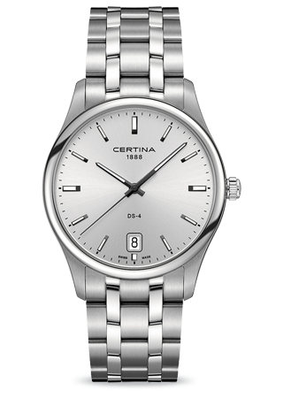 Certina C0226101103100 : DS 4 Big Size Silver