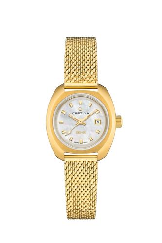 Certina C024.207.33.111.00 : DS-2 Lady Yellow Gold / MOP / Mesh