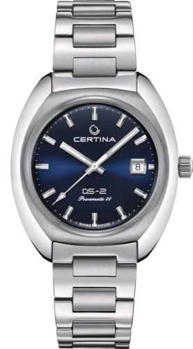 Certina C024.407.11.041.01 : DS-2 Powermatic 80 Stainless Steel / Blue / Bracelet