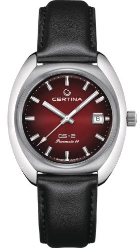 Certina C024.407.17.421.00 : DS-2 Powermatic 80 Stainless Steel / Red