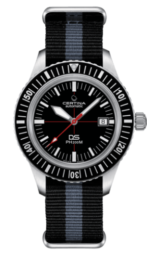 Certina C036.407.16.050.00 : DS PH200M Stainless Steel / Black / NATO