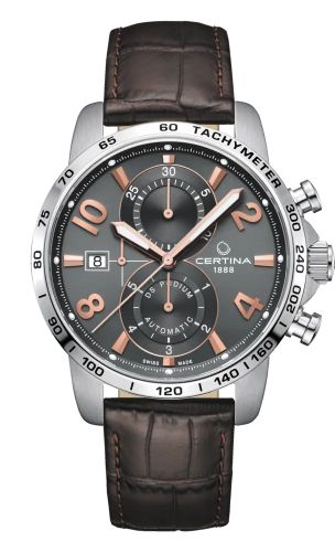 Certina C034.427.16.087.01 : DS Podium Chronograph Automatic Stainless Steel / Grey