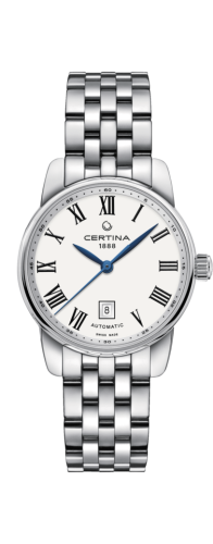 Certina C001.007.11.013.00 : DS Podium Automatic 29 Stainless Steel / White / Bracelet