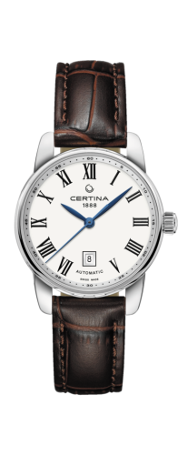 Certina C001.007.16.013.00 : DS Podium Automatic 29 Stainless Steel / White / Strap