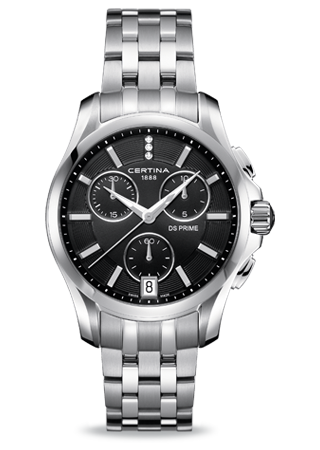 Certina C0042171105600 : DS Prime Chronograph Black