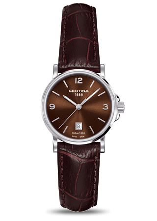 Certina C0172101629700 : DS Caimano Lady Brown