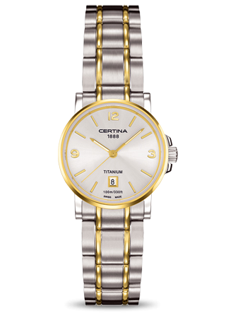 Certina C0172105503700 : DS Caimano Lady Two TOne