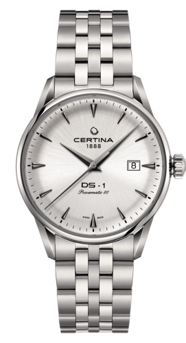 Certina C029.807.11.031.00 : DS-1 Powermatic 80 40 Stainless Steel / Silver / Bracelet