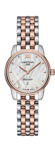 Certina C033.051.22.118.00 : DS-8 Lady Stainless Steel - Rose Gold / MOP / Bracelet