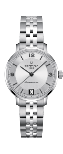 Certina C035.207.11.037.00 : DS Caimano Powermatic 80 Stainless Steel / Silver / Bracelet