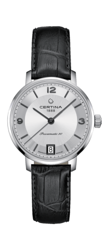 Certina C035.207.16.037.00 : DS Caimano Powermatic 80 Stainless Steel / Silver / Strap