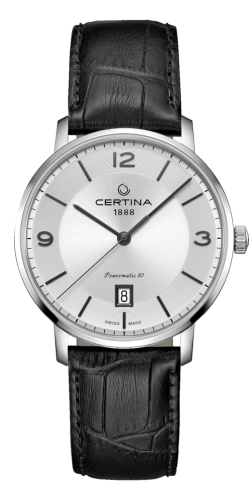Certina C035.407.16.037.00 : DS Caimano Powermatic 80 Stainless Steel / Silver / Strap