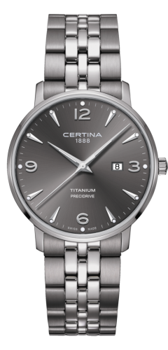 Certina C035.410.44.087.00 : DS Caimano 39 Titanium / Grey / Bracelet