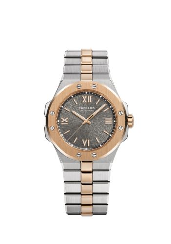 Chopard 298601-6001 : Alpine Eagle 36 Stainless Steel / Rose Gold / Grey