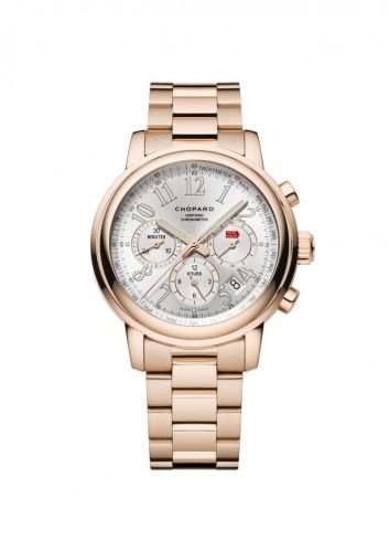 Chopard 151274-5001 : Mille Miglia Chronograph Rose Gold / Silver / Bracelet
