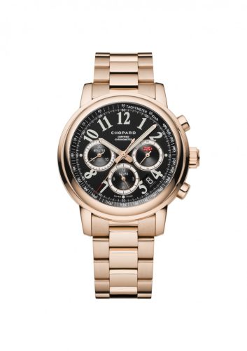 Chopard 151274-5002 : Mille Miglia Chronograph Rose Gold / Black / Bracelet