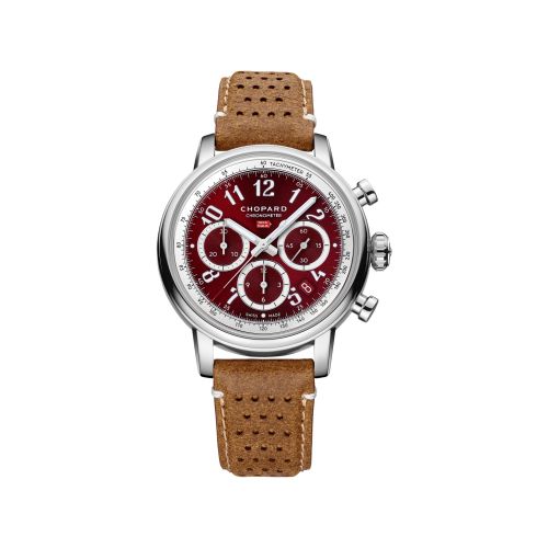 Chopard 168619-3003 : Mille Miglia Classic Chronograph 40.5 Lucent Steel / Rosso Amarena