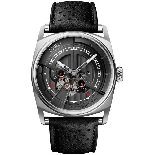 CODE41 AN01-IN-BK-ST-PER-BK : Anomaly-01 Stainless Steel / Black