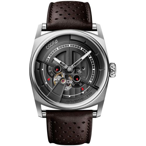 CODE41 AN01-IN-BK-ST-PER-BR : Anomaly-01 Stainless Steel / Black