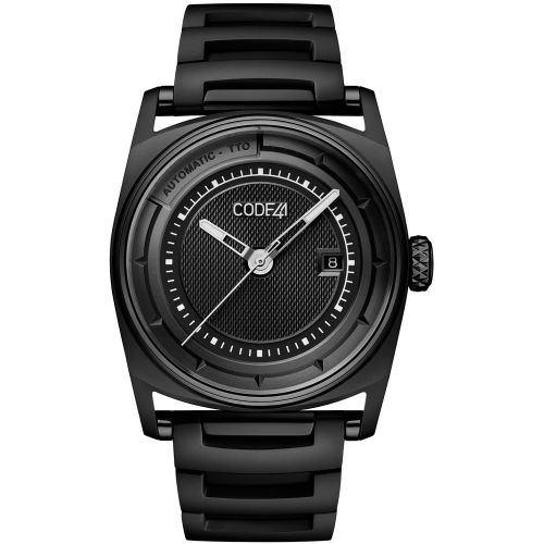 CODE41 AN02-BK-ST-MET-BK : Anomaly-02 Black PVD / Black