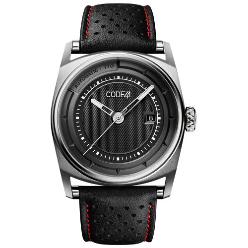 CODE41 AN02-IN-BK-ST-LEA-PER-COU-SP : Anomaly-02 Stainless Steel / Black