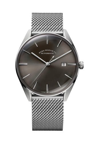 Elka Watch Co. D03-1001 : D-Series Stainless Steel / Grey / Milanese